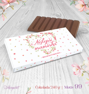 Belgická čokoláda 240 g | Motiv 99